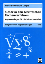 Sicher in den schriftlichen Rechenverfahren - Marco Bettner, Erik Dinges