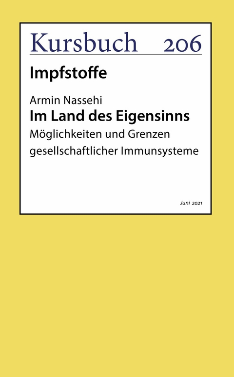 Im Land des Eigensinns - Armin Nassehi