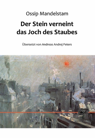 Der Stein verneint das Joch des Staubes