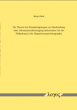 Die Theorie der Heisenberggruppen zur Beschreibung einer Informationsübertragung insbesondere bei der Bildgebung in der Magnetresonanztomographie - Sonja Pods