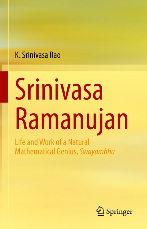 Srinivasa Ramanujan -  K. Srinivasa Rao