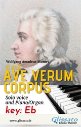 Ave Verum  - Solo voice and Piano/Organ (in Eb) - Wolfgang Amadeus Mozart