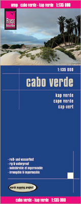 Reise Know-How Landkarte Cabo Verde (1:135.000)