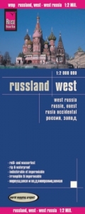 Reise Know-How Landkarte Russland West (1:2.000.000) - Reise Know-How Verlag Reise Know-How Verlag Peter Rump