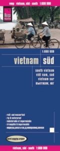 Reise Know-How Landkarte Vietnam S&uuml;d (1:600.000) - Peter Rump Verlag