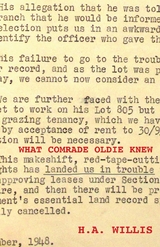 What Comrade Oldie Knew - H.A. Willis