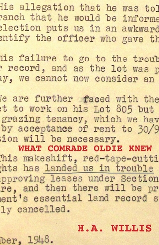 What Comrade Oldie Knew