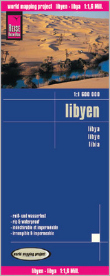 Reise Know-How Landkarte Libyen (1:1.600.000)
