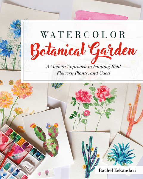 Watercolor Botanical Garden - Rachel Eskandari