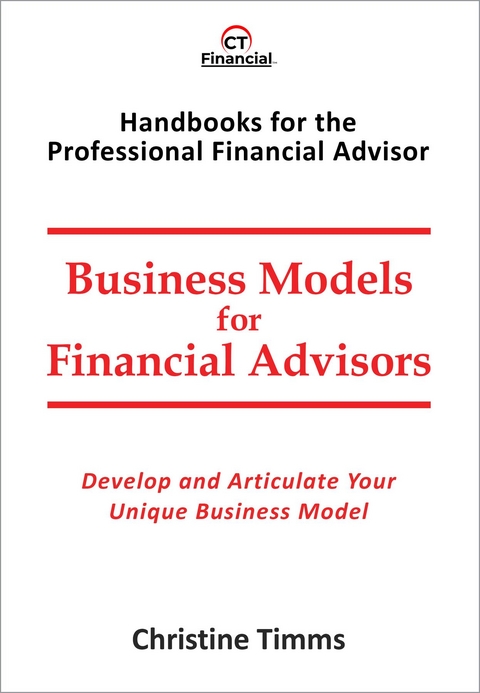 Business Models for Financial Advisors - Christine Timms