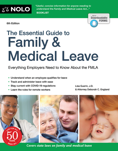 Essential Guide to Family & Medical Leave, The - Lisa Guerin, Deborah C. England