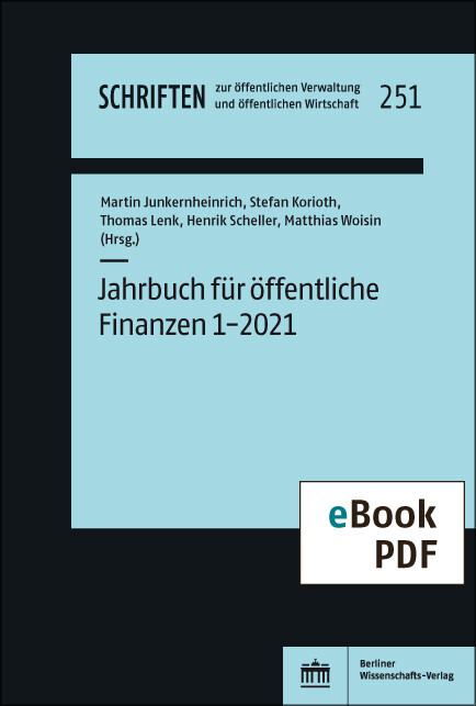 Jahrbuch f&uuml;r &ouml;ffentliche Finanzen (2021) 1 - 