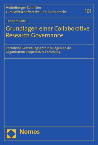 Grundlagen einer Collaborative Research Governance