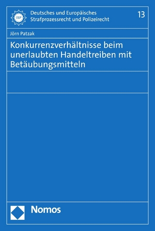 Konkurrenzverhältnisse beim unerlaubten Handeltreiben mit Betäubungsmitteln
