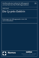 Die Cy-pr&egrave;s-Doktrin - Lotte Busch