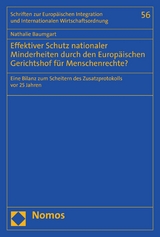 Effektiver Schutz nationaler Minderheiten durch den Europäischen Gerichtshof für Menschenrechte? - Nathalie Baumgart