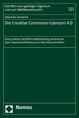 Die Creative Commons-Lizenzen 4.0 - Sebastian Horlacher