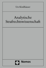 Analytische Strafrechtswissenschaft - Urs Kindhäuser