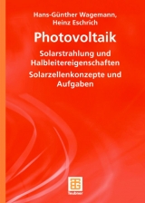 Photovoltaik - Hans-G&uuml;nther Wagemann, Heinz Eschrich
