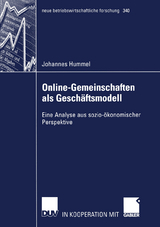 Online-Gemeinschaften als Gesch&auml;ftsmodell - Johannes Hummel