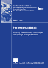 Patientenm&uuml;ndigkeit - Beatrix Dietz