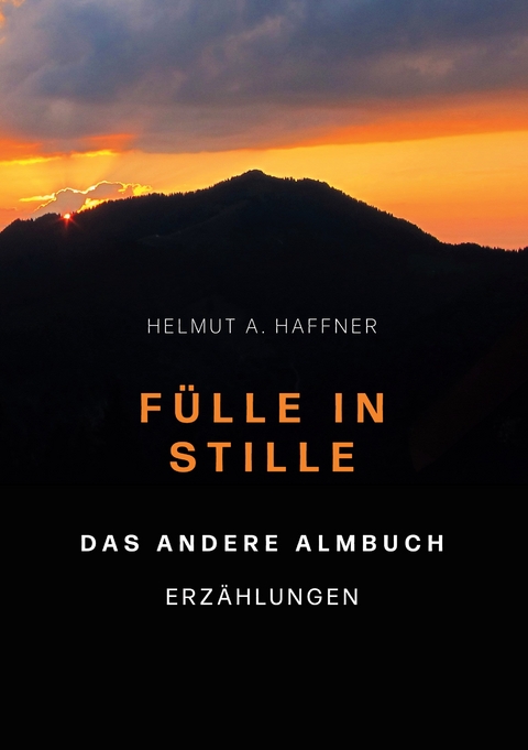 Fülle in Stille. Das andere Almbuch - Helmut A. Haffner