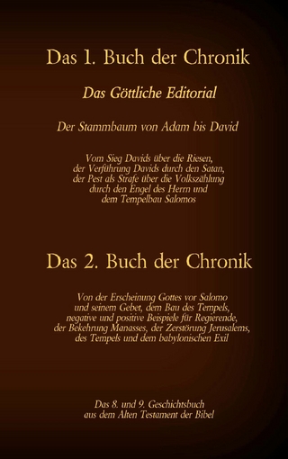 Das 8. und 9. Geschichtsbuch aus dem Alten Testament der Bibel