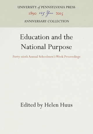 Education and the National Purpose