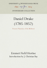 Daniel Drake (1785-1852) - Emmet Field Horine