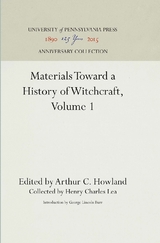 Materials Toward a History of Witchcraft, Volume 1 - 