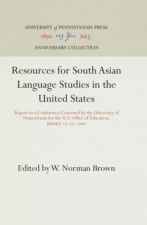 Resources for South Asian Language Studies in the United States - 