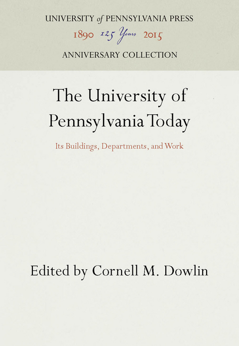 The University of Pennsylvania Today - 