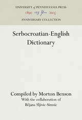 Serbocroatian-English Dictionary