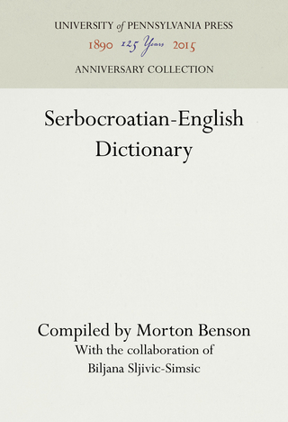 Serbocroatian-English Dictionary