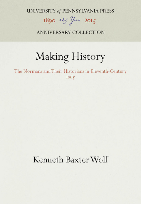 Making History - Kenneth Baxter Wolf