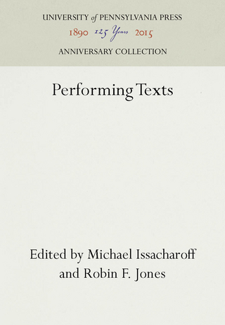 Performing Texts