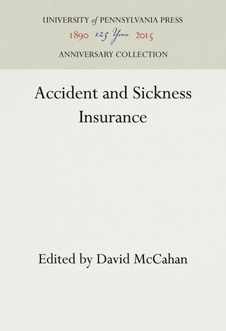 Accident and Sickness Insurance