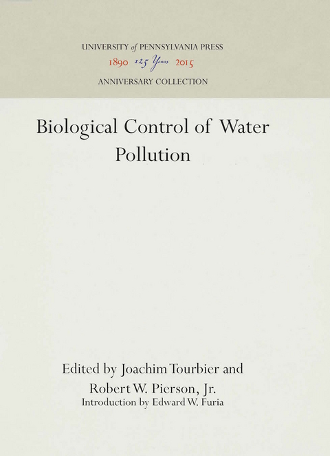 Biological Control of Water Pollution - 
