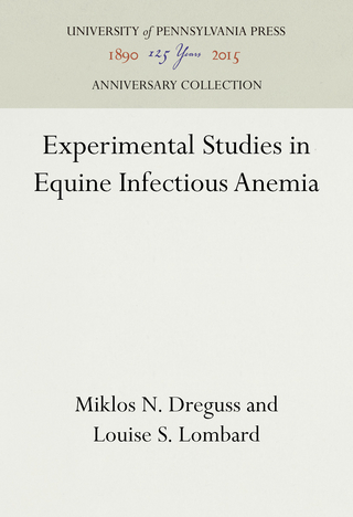 Experimental Studies in Equine Infectious Anemia