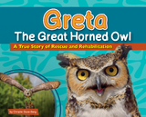 Greta the Great Horned Owl - Christie Gove-Berg