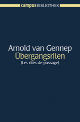 &Uuml;bergangsriten - Arnold Van Gennep