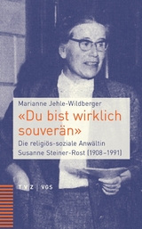 "Du bist wirklich souverän" - Marianne Jehle-Wildberger