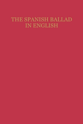 The Spanish Ballad in English