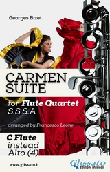"Carmen" Suite for Flute Quartet (C Flute instead Alto) - Georges Bizet, a cura di Francesco Leone