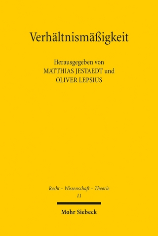 Verhältnismäßigkeit