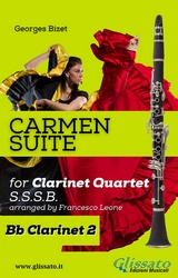 "Carmen" Suite for Clarinet Quartet (Clarinet 2) - Georges Bizet, a cura di Francesco Leone