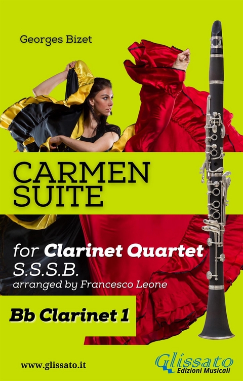 "Carmen" Suite for Clarinet Quartet (Clarinet 1) - Georges Bizet, a cura di Francesco Leone