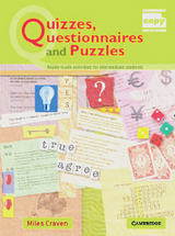 Quizzes, Questionnaires and Puzzles - Craven, Miles