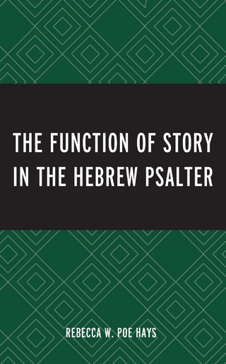 Function of Story in the Hebrew Psalter
