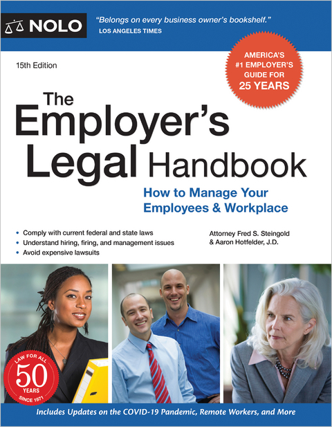 Employer's Legal Handbook, The - Fred S. Steingold